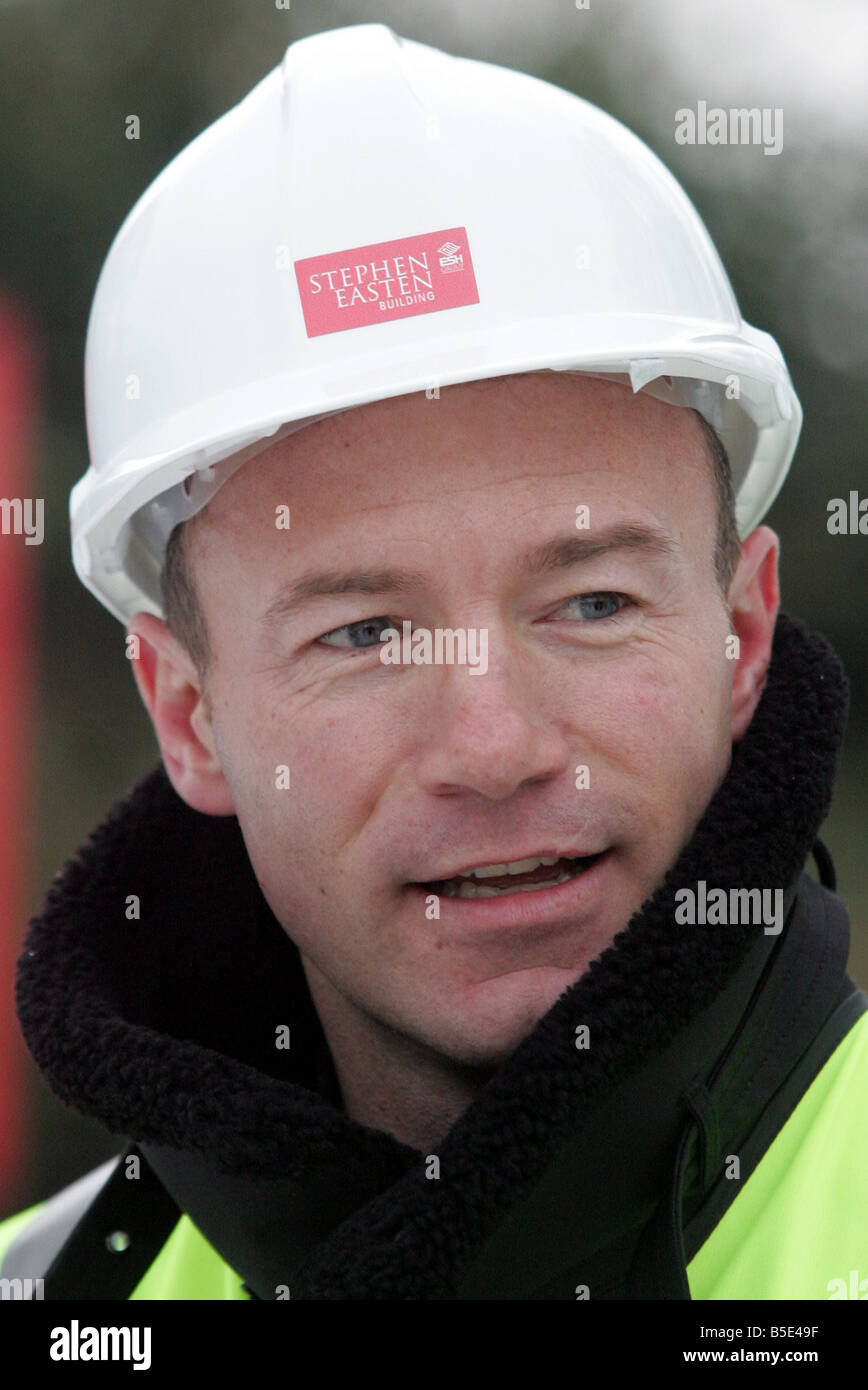 Alan Shearer at the former St Vincent s House which will be called the