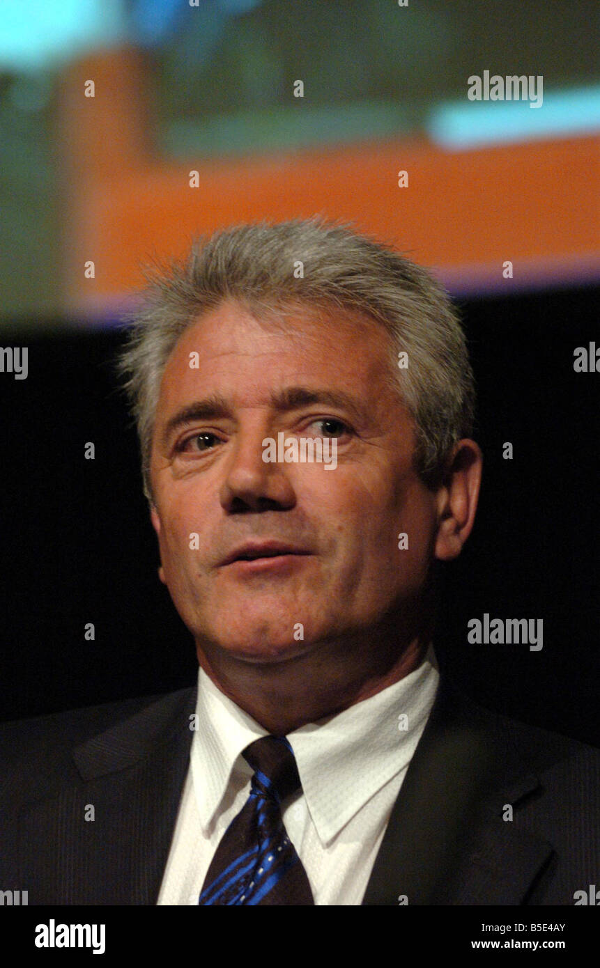 Kevin Keegan speakes to the delegates of the 13th congress of the European Association for Sports Management Sports Conference at The Sage Gateshead Stock Photo