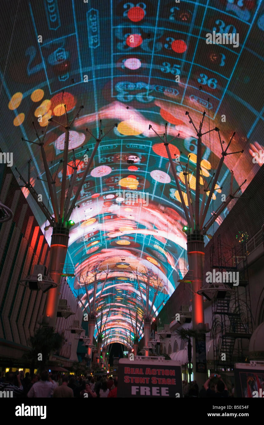 Fremont Street Light and Sound Show Experience, Fremont Street, the