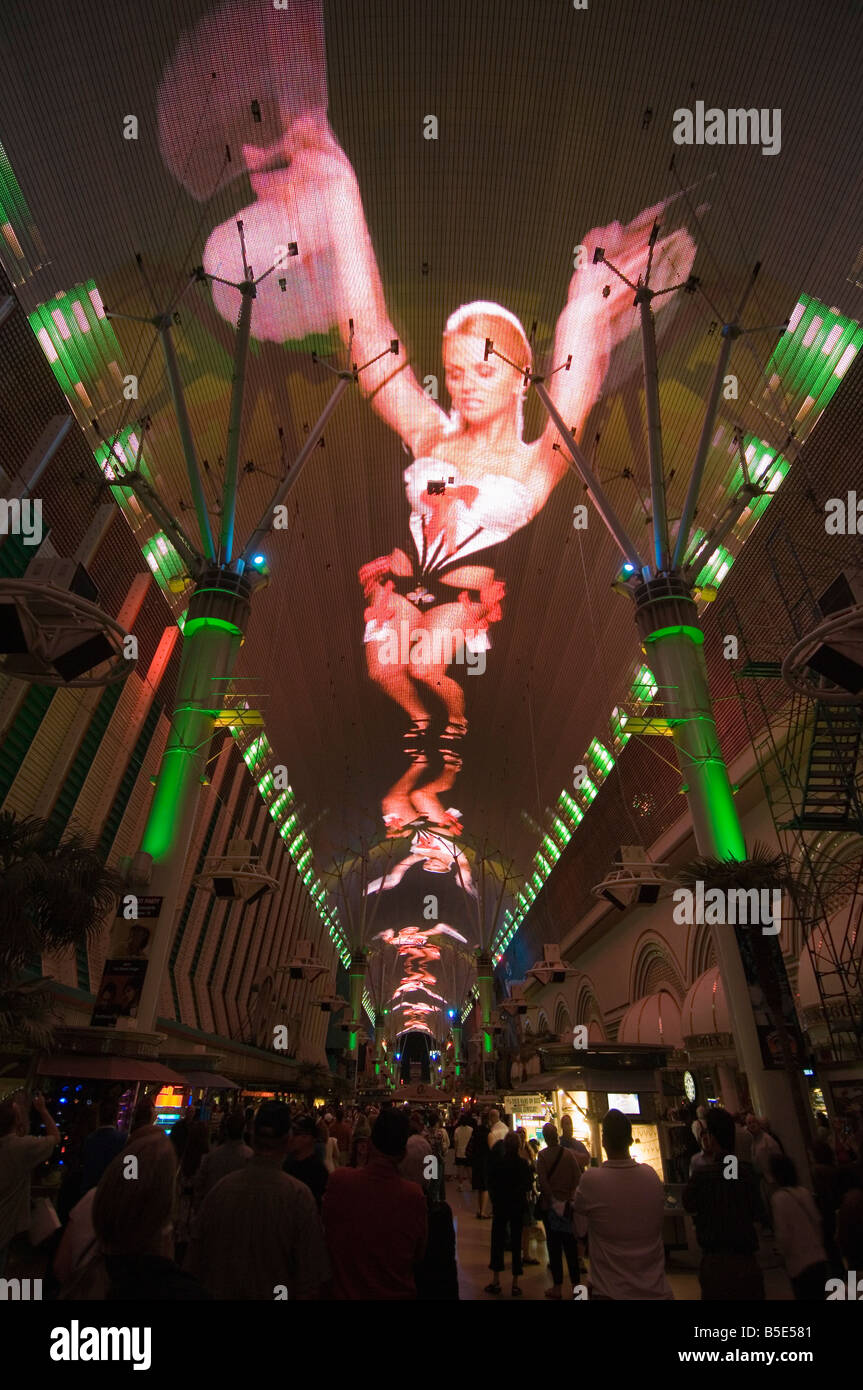 Fremont Street Light and Sound Show Experience, Fremont Street, the