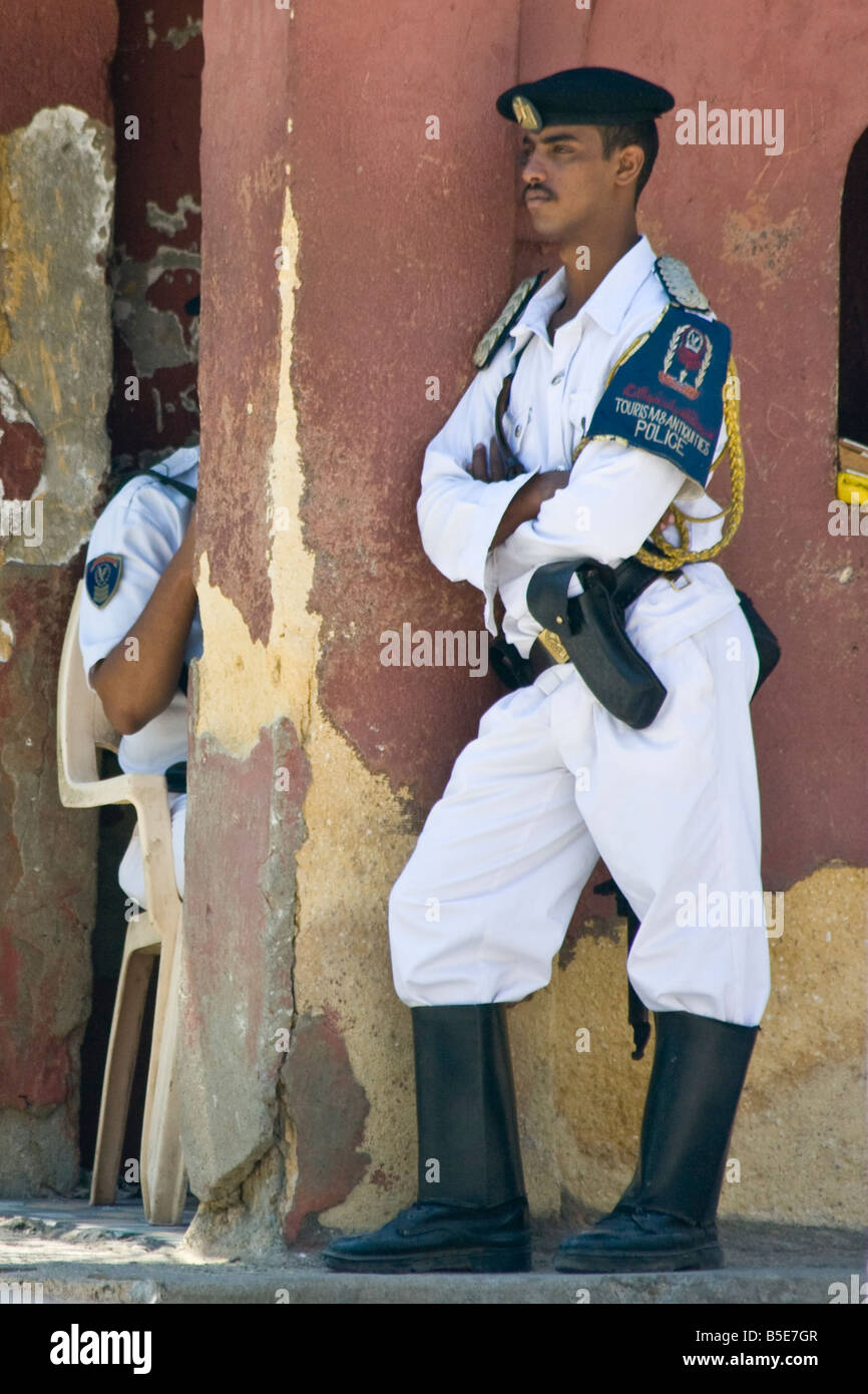 Armed Tourist and Antiquities Police in Cairo Egypt Stock Photo Alamy