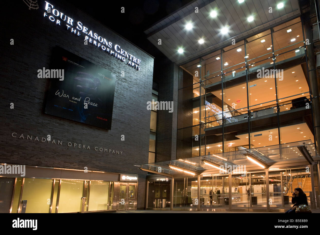 Four Seasons Centre for the Performing Arts Toronto Ontario Canada Stock  Photo - Alamy