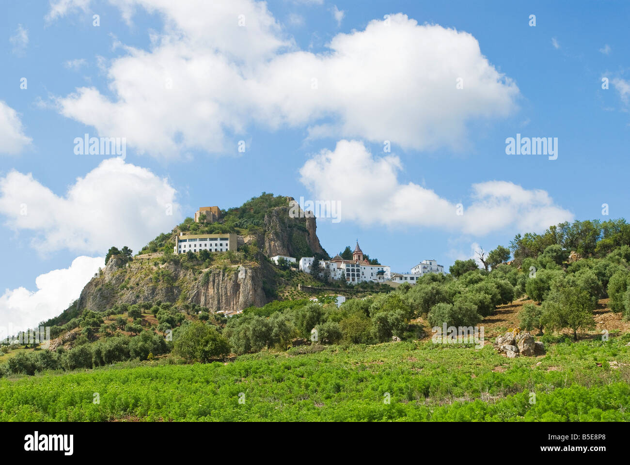 White village of zahara de la sierra hi-res stock photography and ...