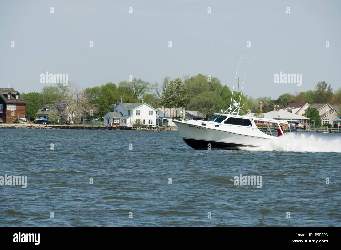 Dogwood Harbour, Tilghman Island, Talbot County, Chesapeake Bay area, Maryland, USA, North America Stock Photo