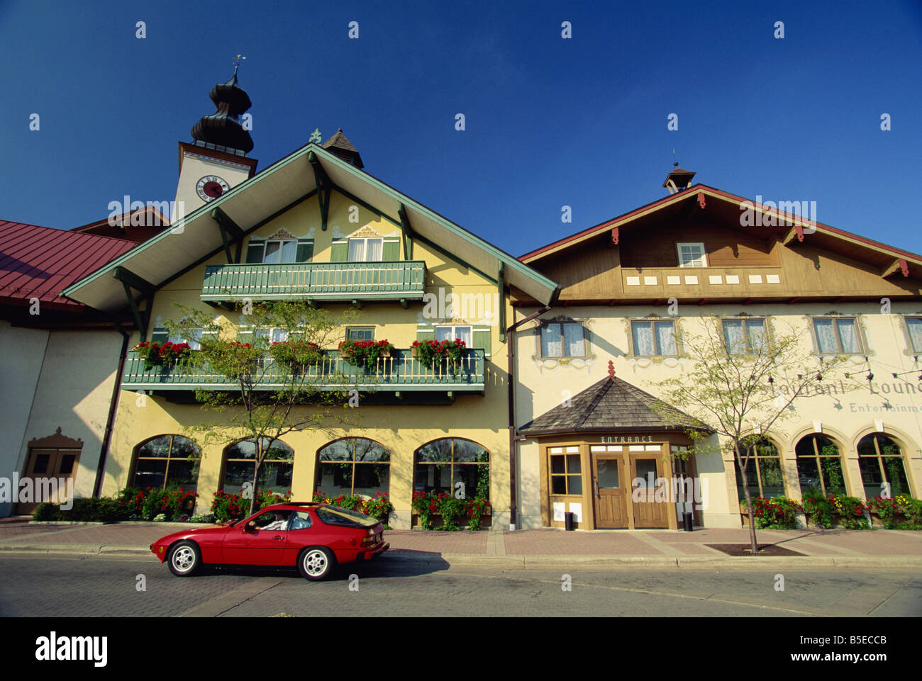 The Bavarian Inn Lodge, in the German style town of Frankenmuth, Little