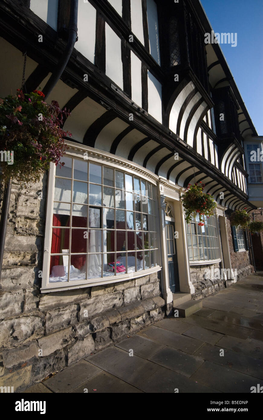 York Shops Stock Photo