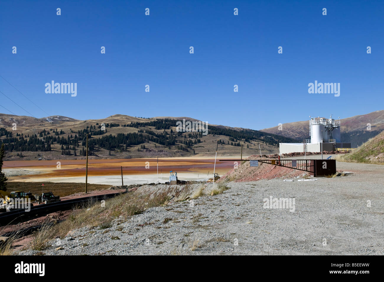 Climax Mine Colorado Stock Photo