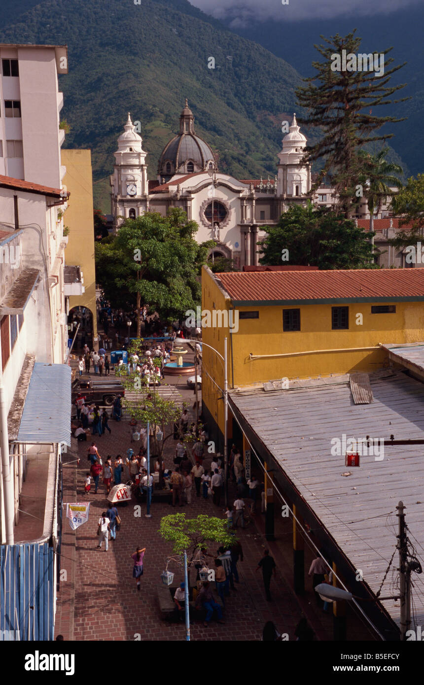 Cathedral, Merida, Andes, Venezuela, South America Stock Photo