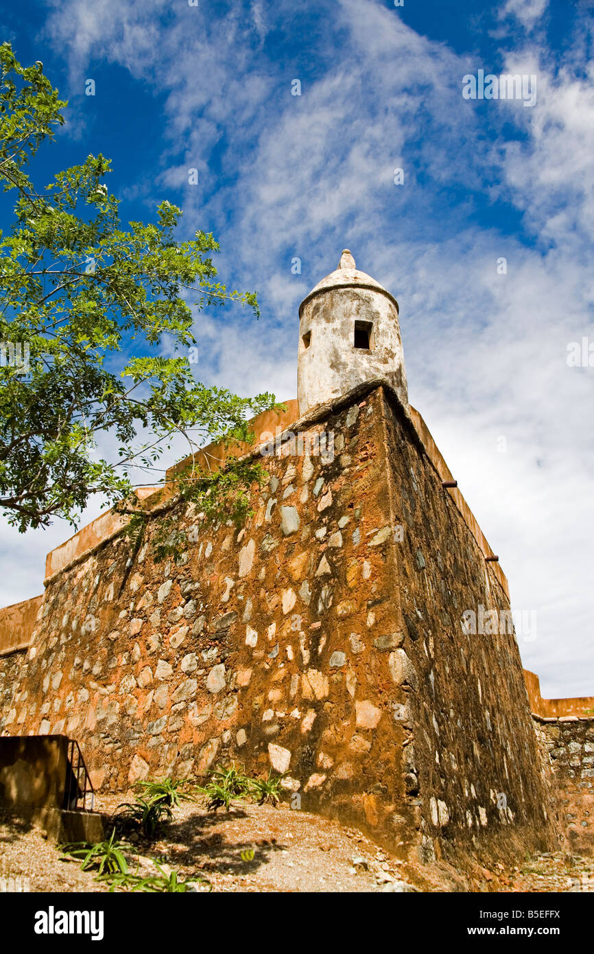 Santa Rosa Fort, La Asuncion City, Isla Margarita, Nueva Esparta State, Venezuela, South America Stock Photo