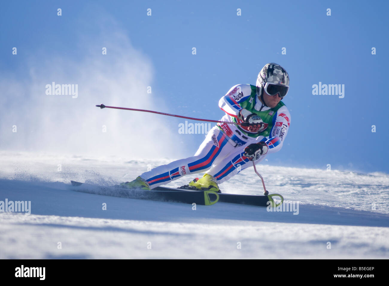 SOELDEN AUSTRIA OCT 26 Thomas Fanara FRA competing in the mens giant