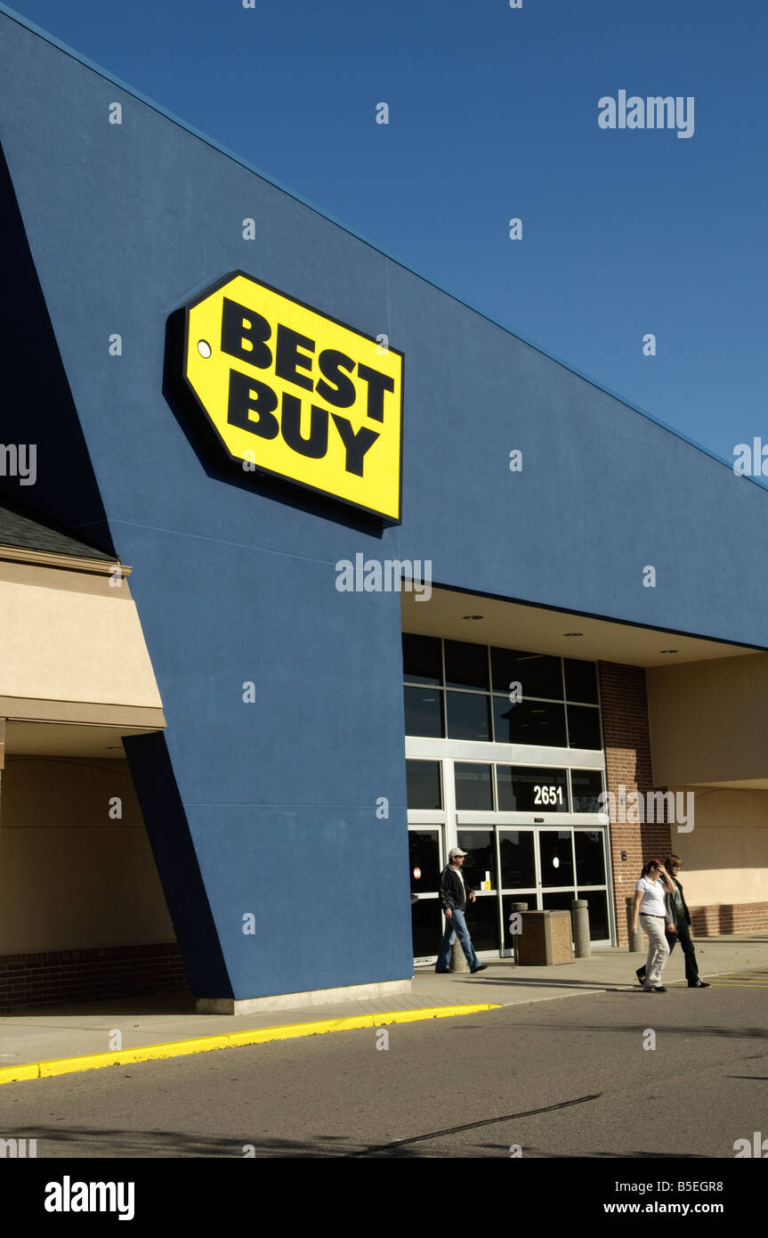 Best Buy store in Rochester Michigan USA Stock Photo