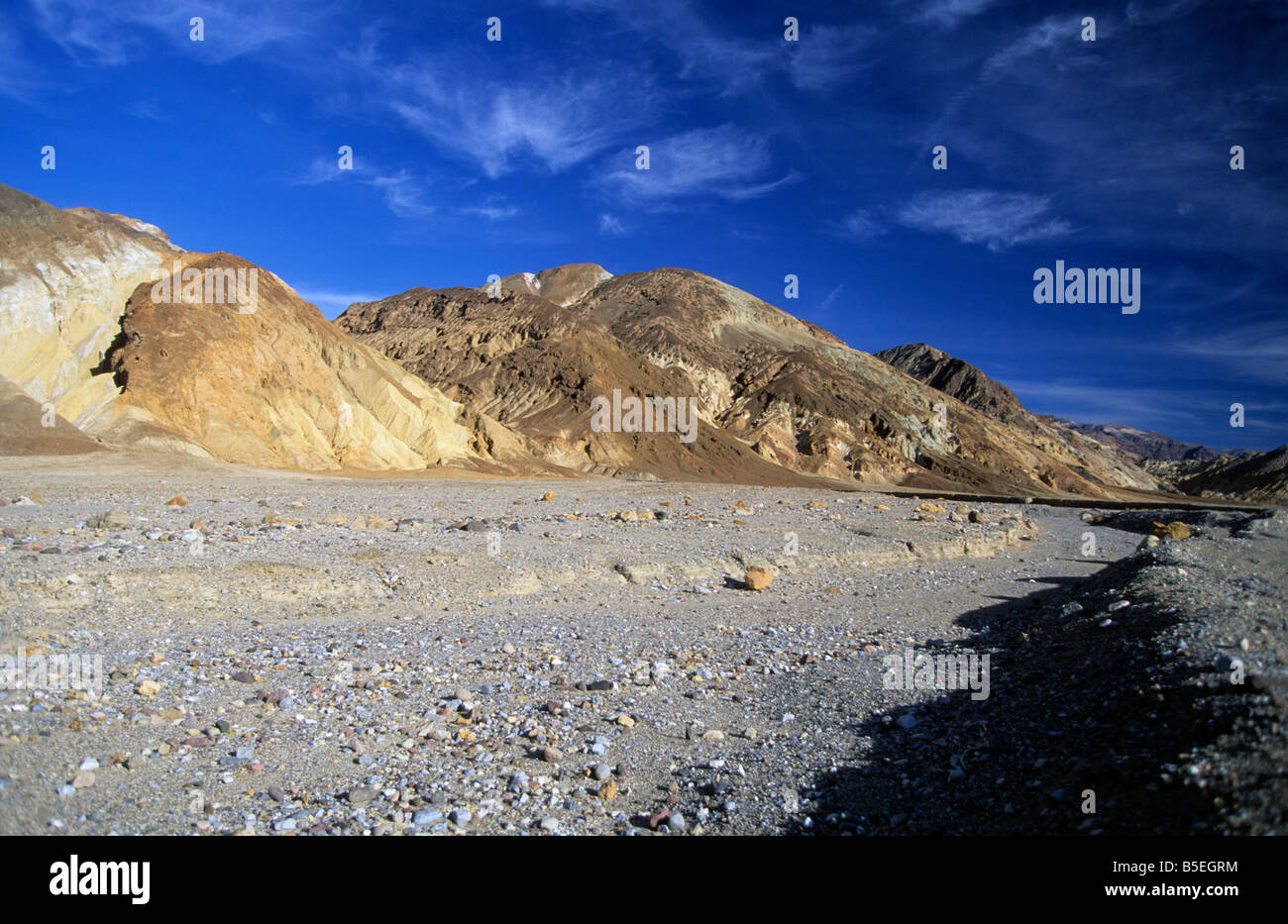 View across flats of mountain hi-res stock photography and images - Alamy