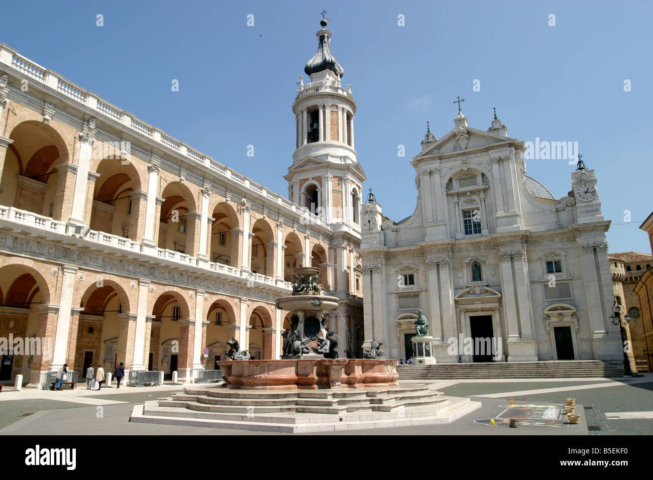 Basilica Della Santa Casa Di Loreto Basilica della Santa Casa at the hill town of Loreto in the Le Marche