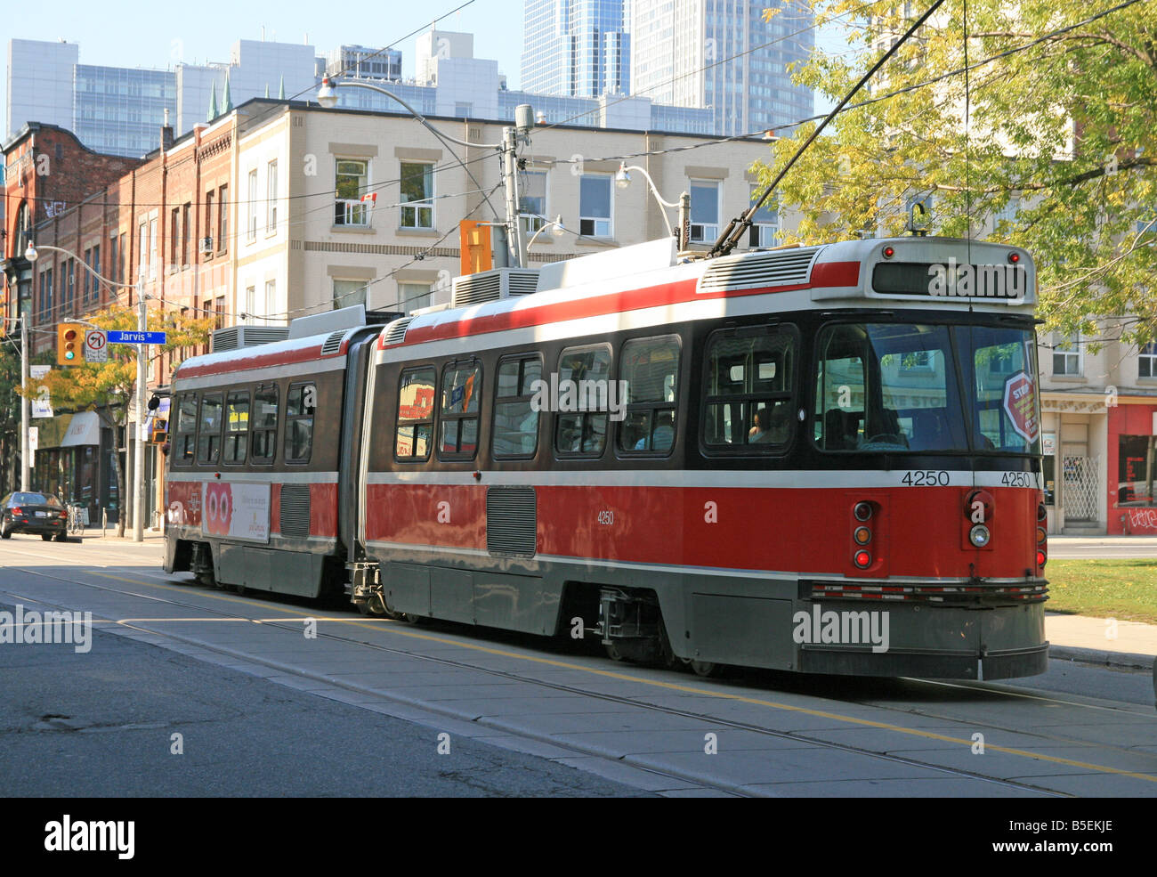 Streetcar, Toronto, Ontario, Canada Stock Photo Alamy
