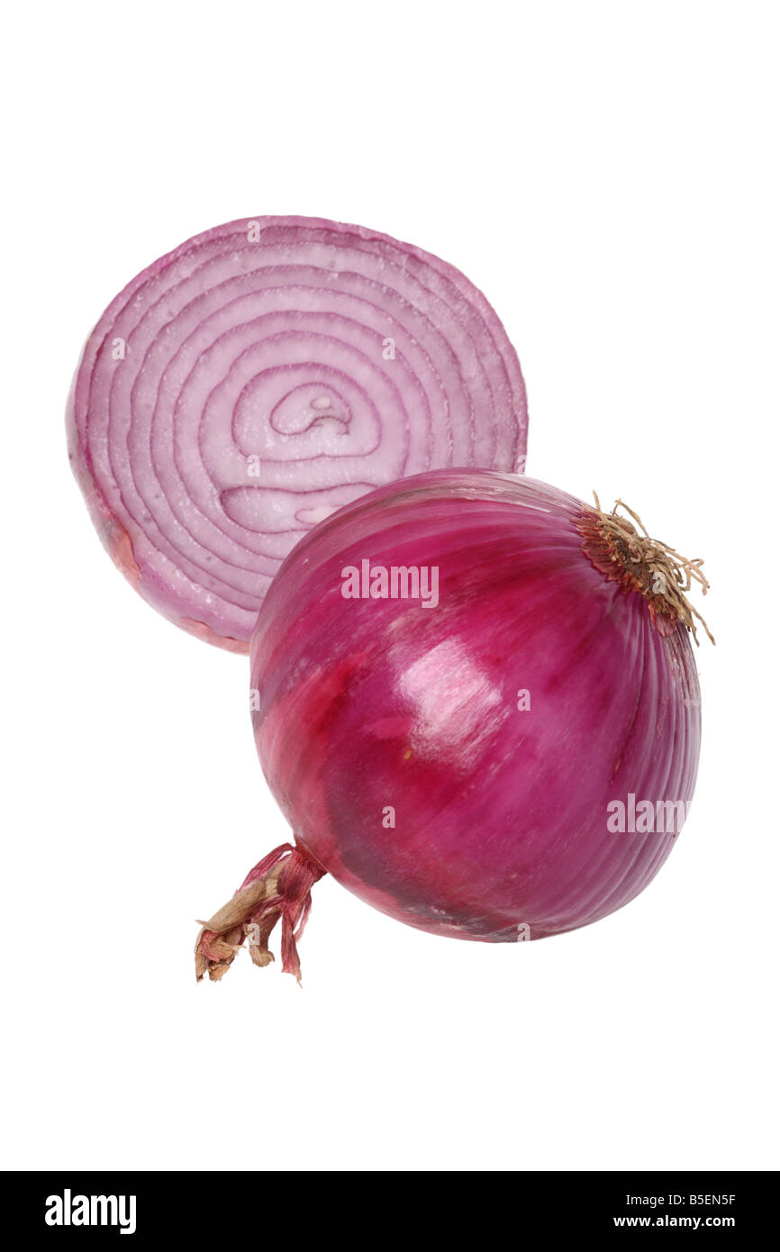 Raw onion cutout on white hi-res stock photography and images - Alamy