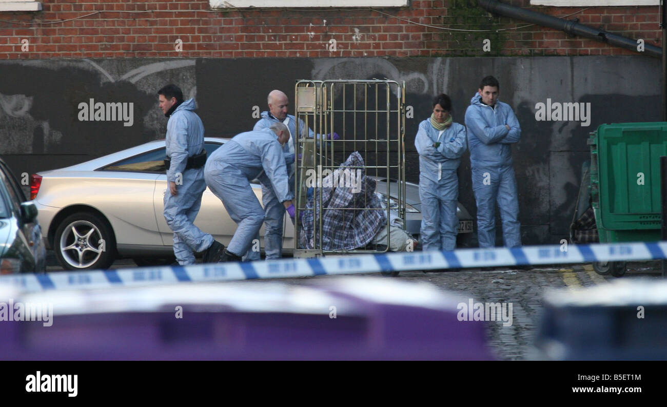 Kingsgate Road in London NW6 where a headless body was found Police
