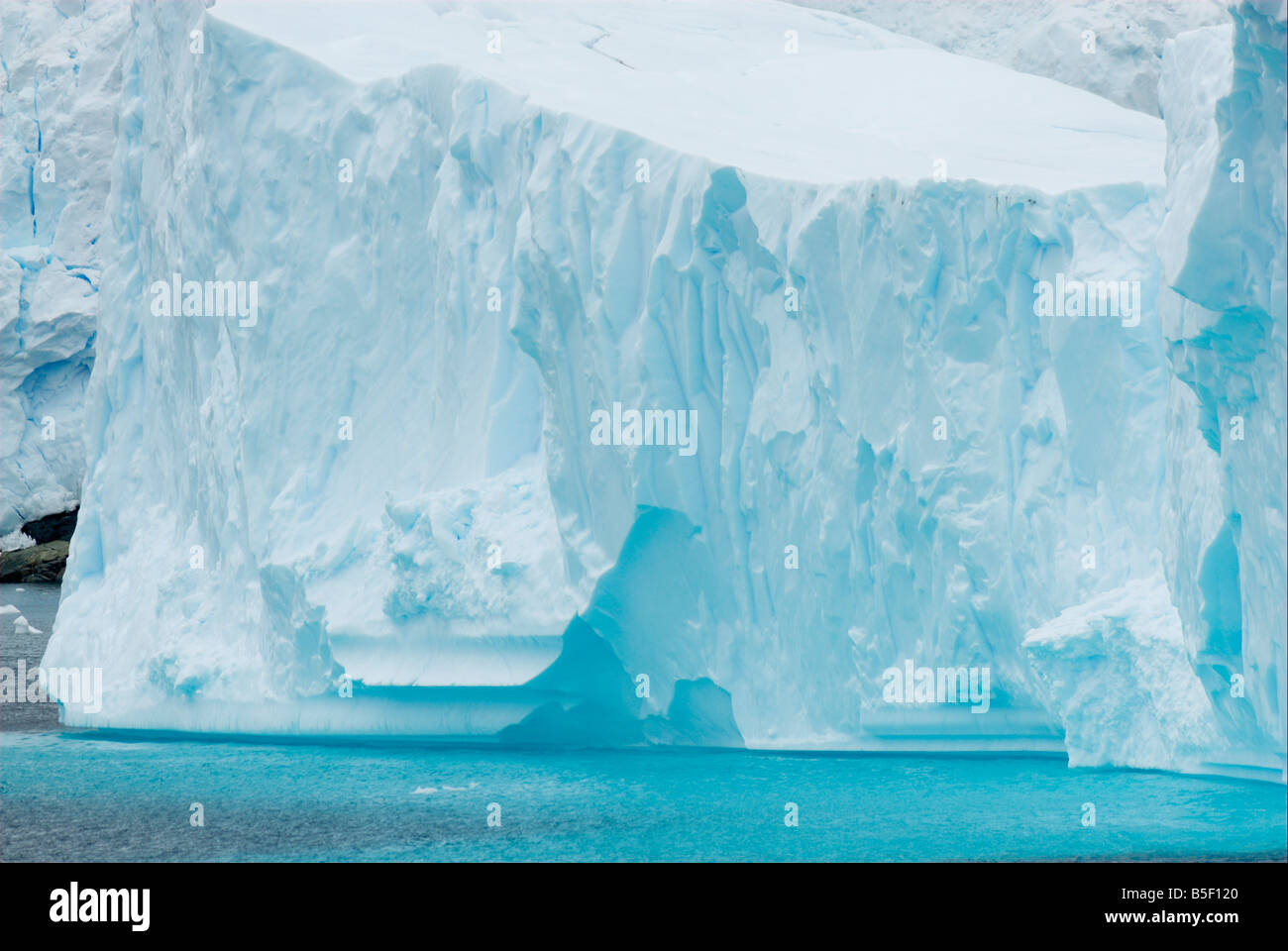 Iceberg in a bay Stock Photo