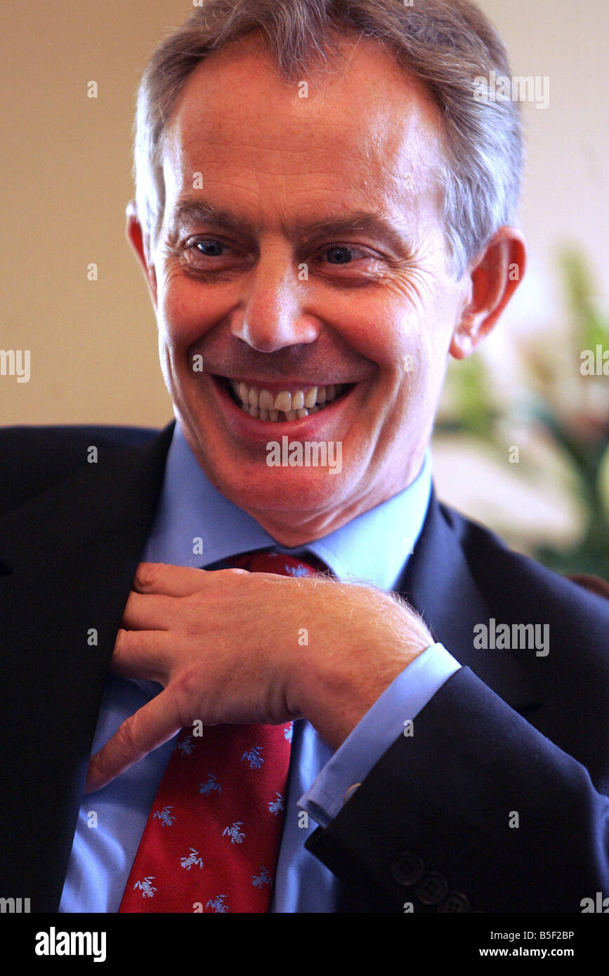 Interview with Tony Blair at his home in Trimdon Tony Blair Sports
