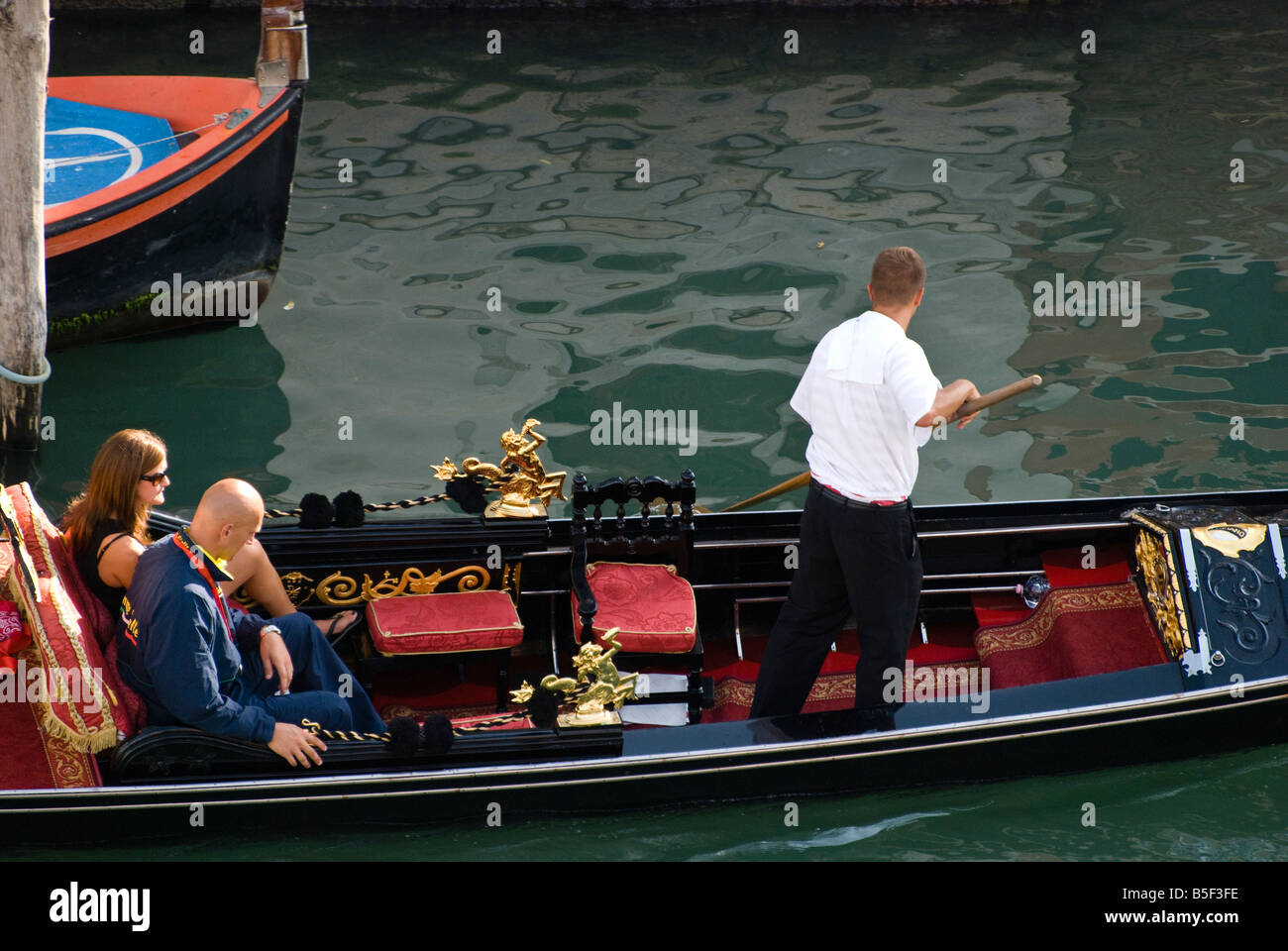 Olimpic champion Simone Ranieri during Venice Historical regatta Grand  Canal Venice Italy Stock Photo - Alamy