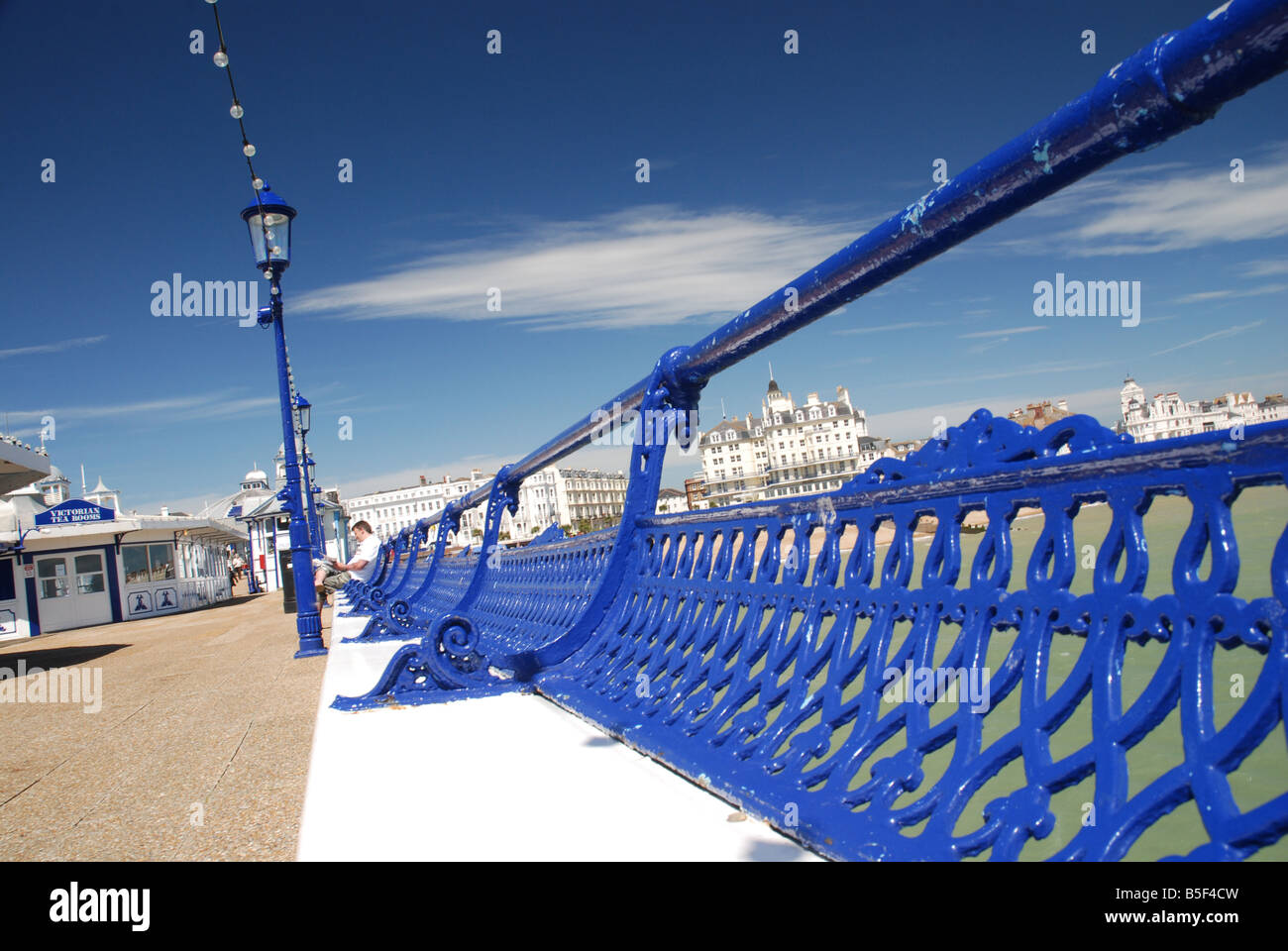 Eastbourne's Victorian Pier, Sussex Stock Photo