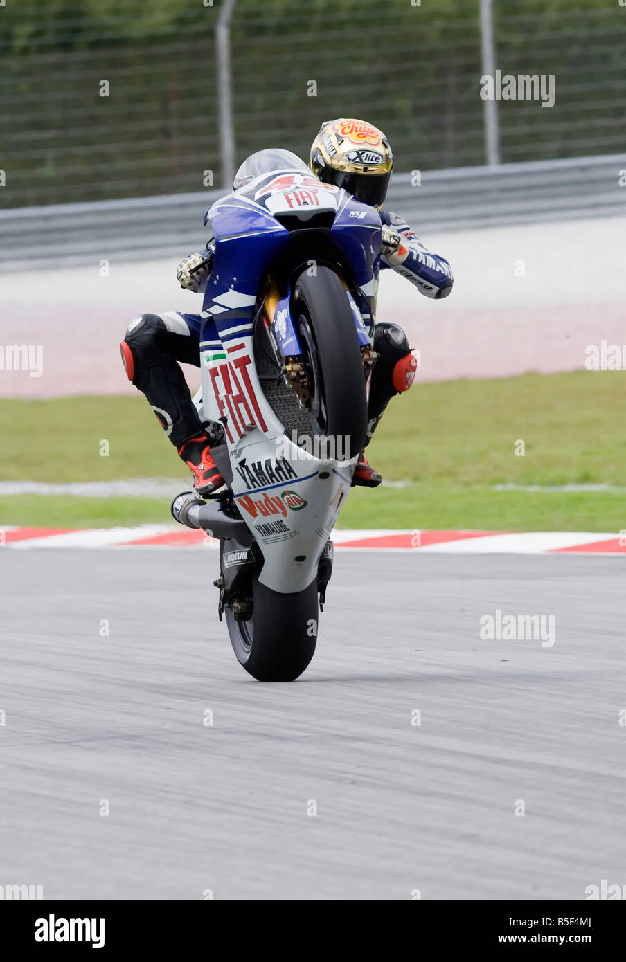 Jorge Lorenzo Racing The Yamaha High Resolution Stock Photography And Images Alamy