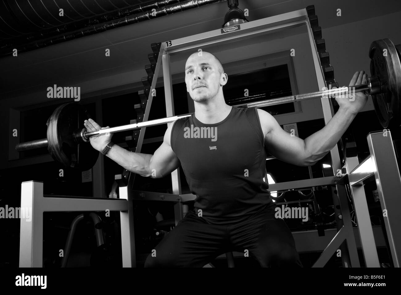Black men with muscles Black and White Stock Photos & Images - Alamy