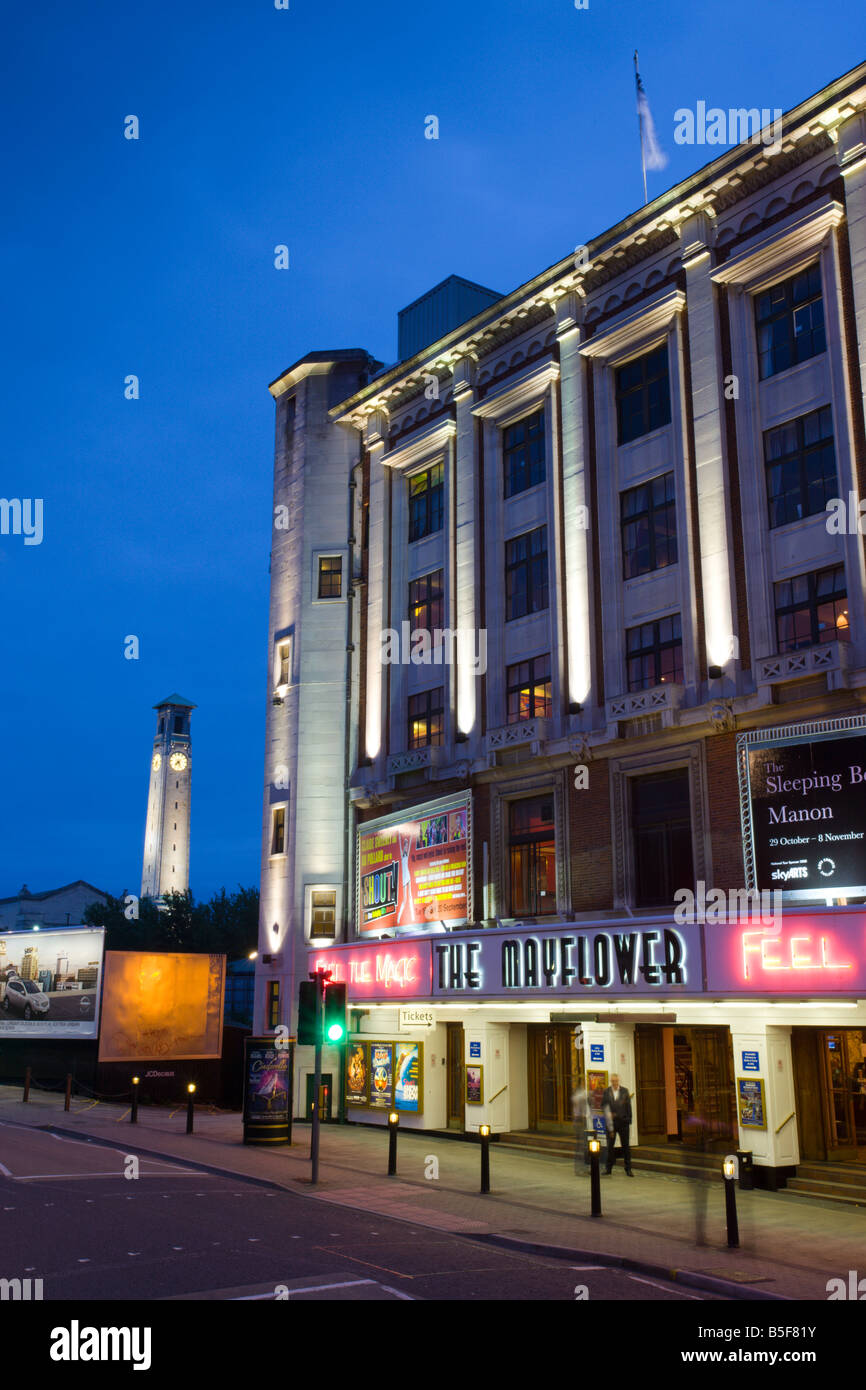 Southampton's Mayflower Theatre and Civic Centre tower Hampshire England Stock Photo