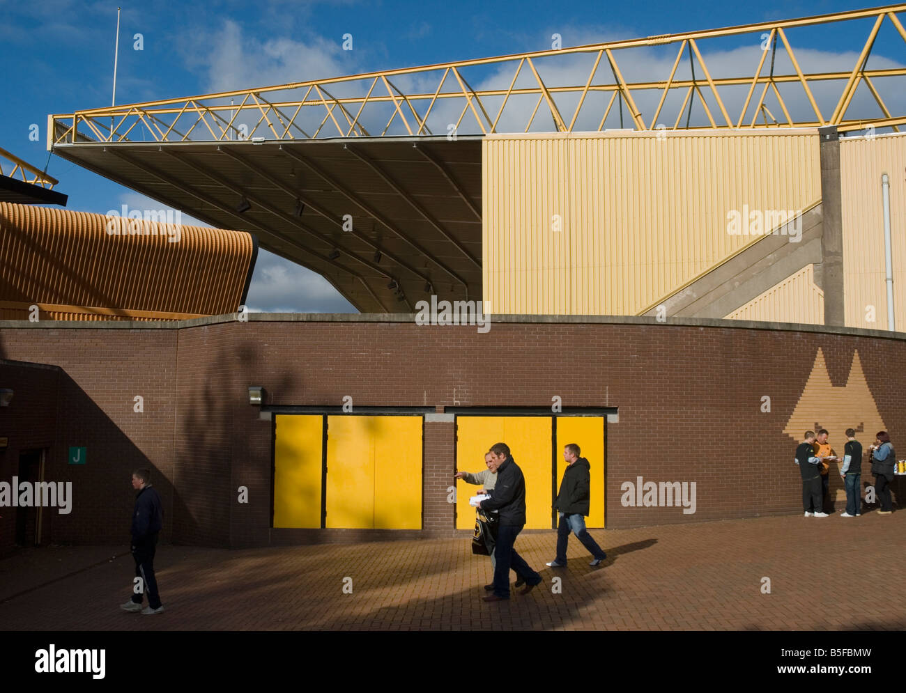 Molineux Stadium home of Wolverhampton Wanders Football Club Stock Photo