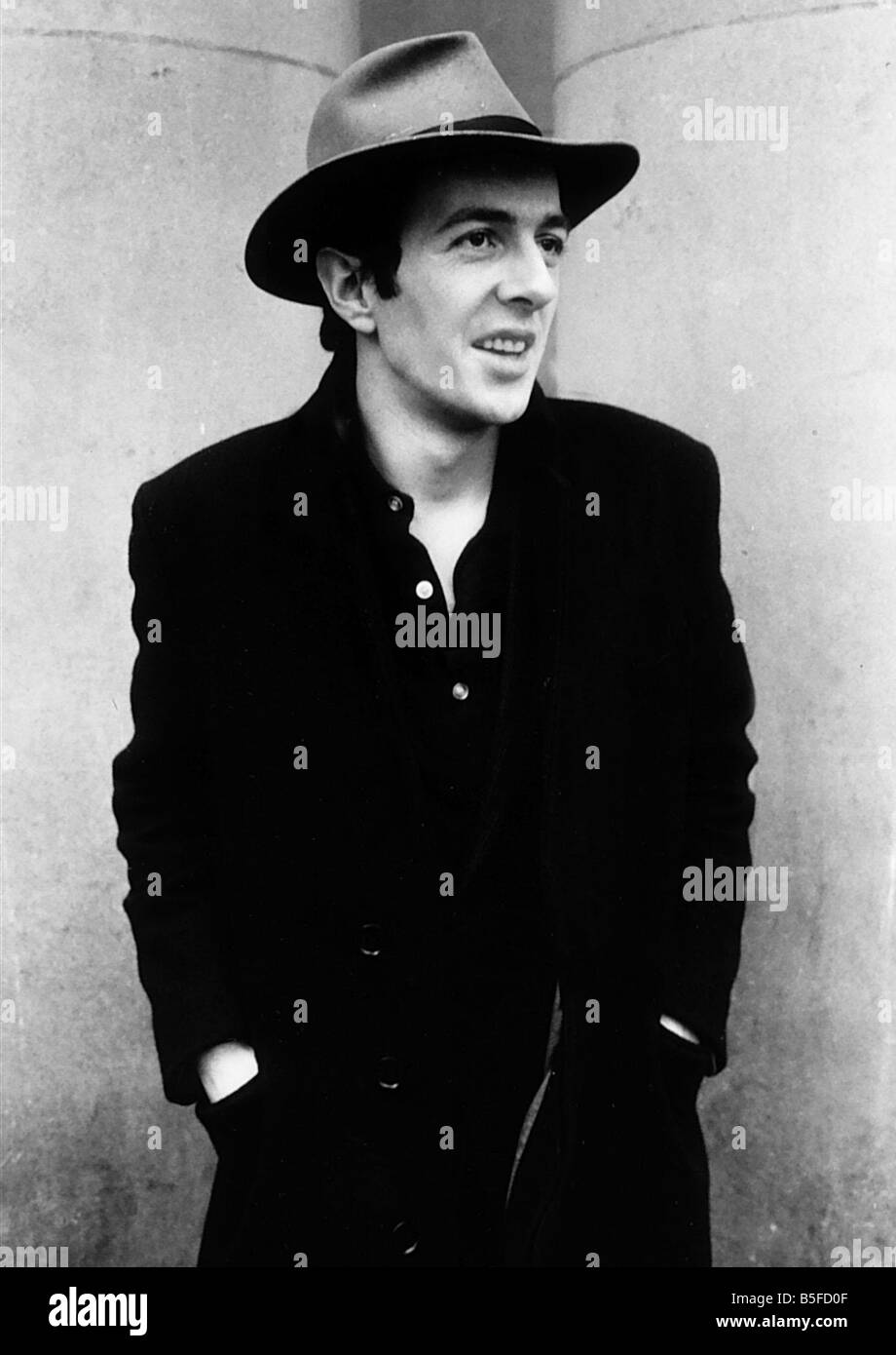 Joe Strummer singer pop group punk The Clash 1981 Stock Photo