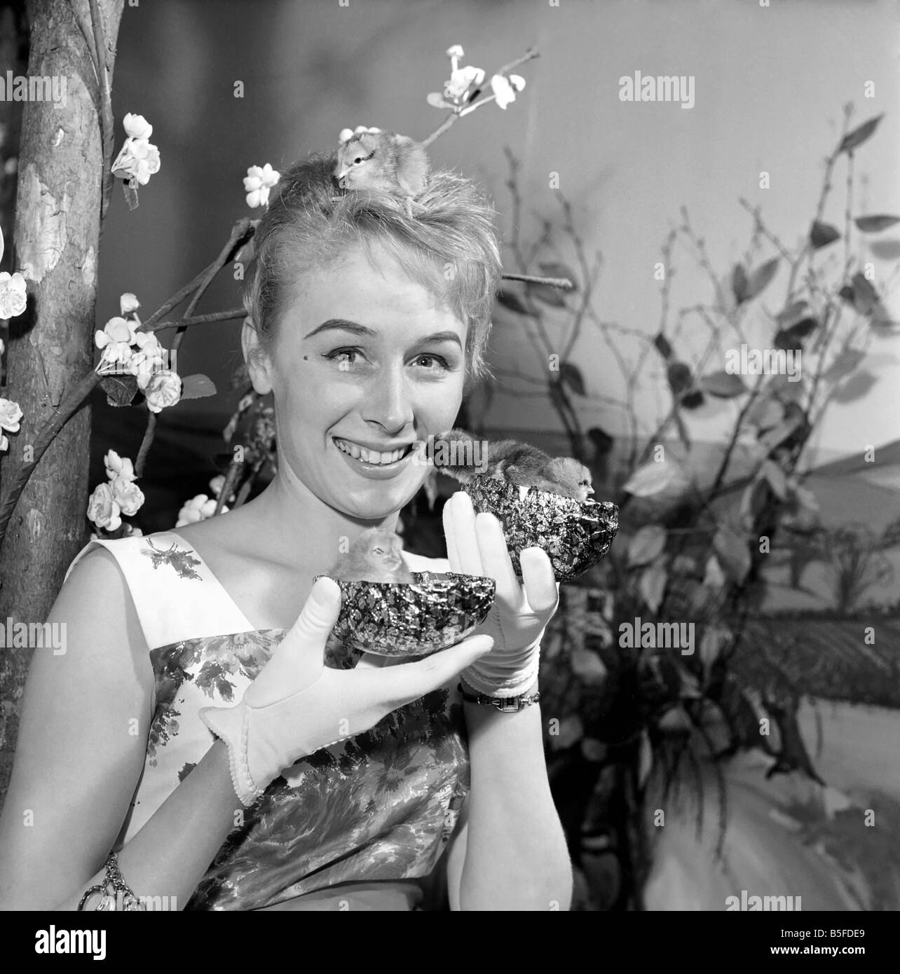 Girl and Chick. 20 year old Christine Stone, Idenbury Bristol is a