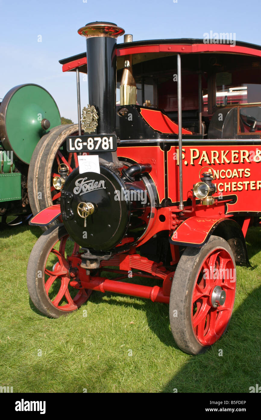Foden Steam Lorry Stock Photo
