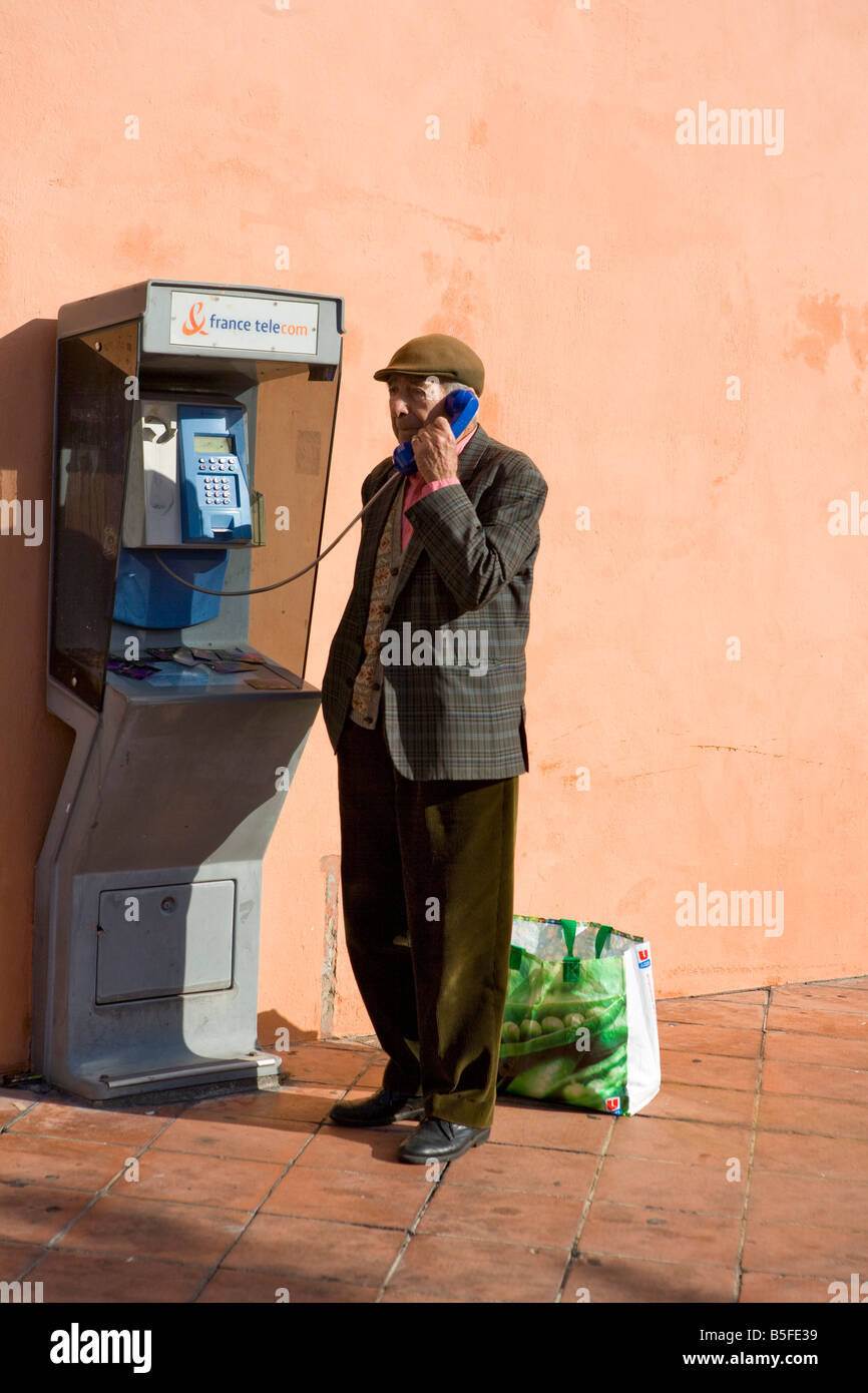 Telephone Nice France Stock Photo - Alamy