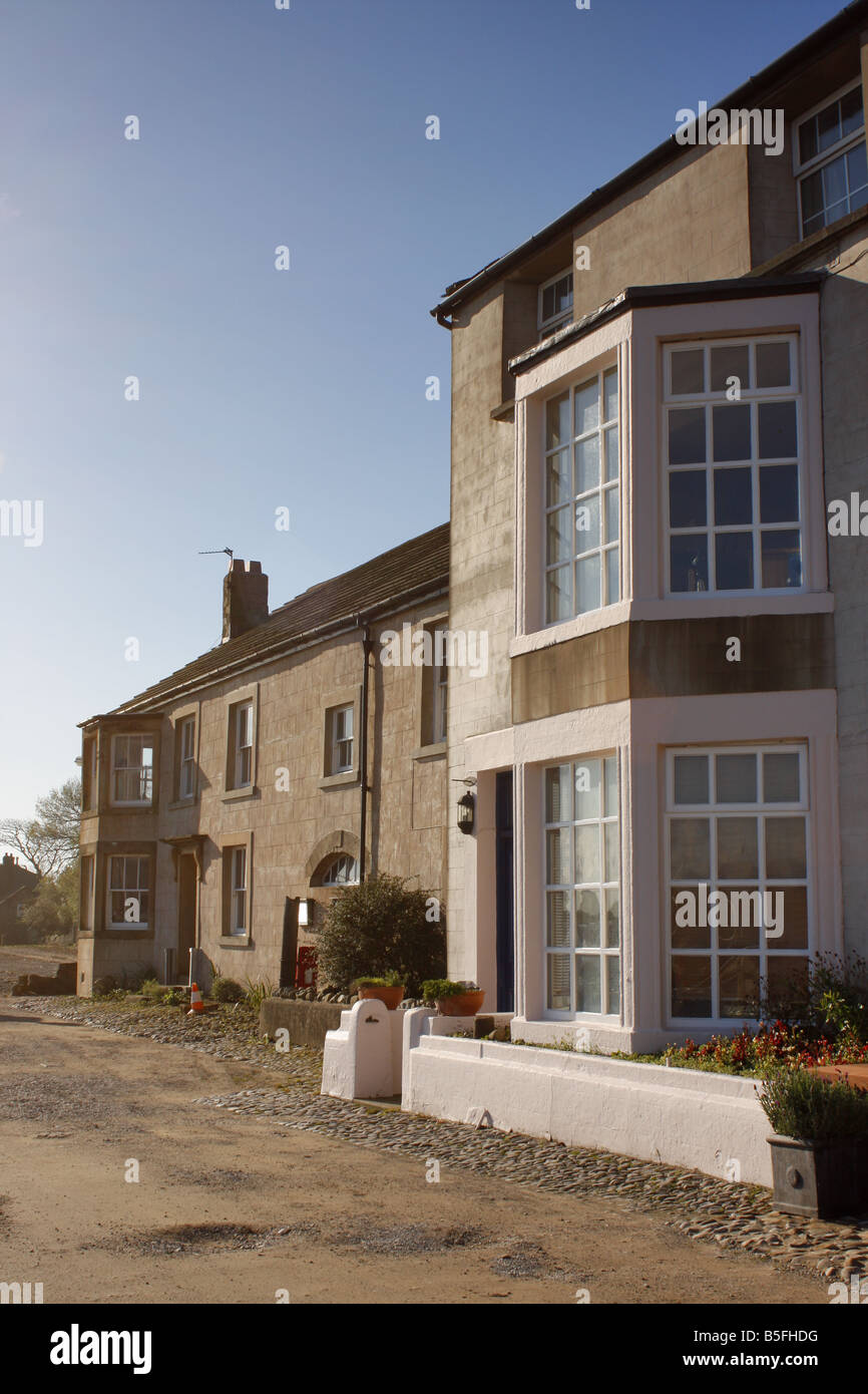 Houses in Terrace1 at Sunderland aka Sunderland Point Stock Photo Alamy