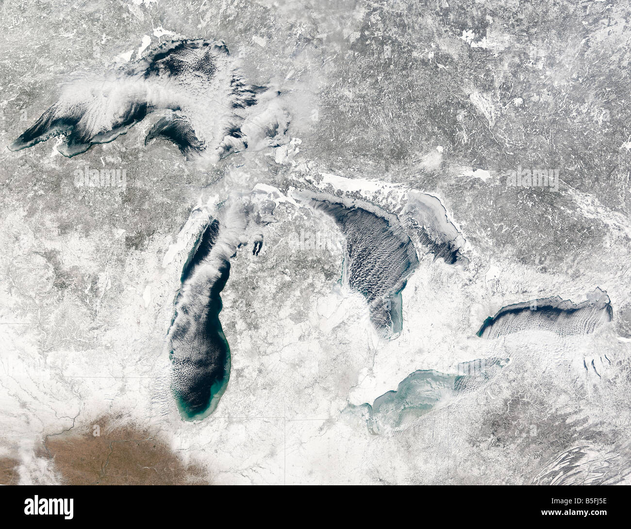 The Great Lakes Stock Photo