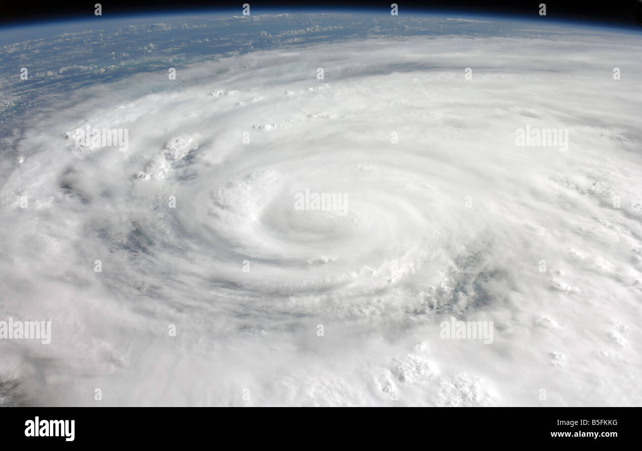 Hurricane Ike Stock Photo