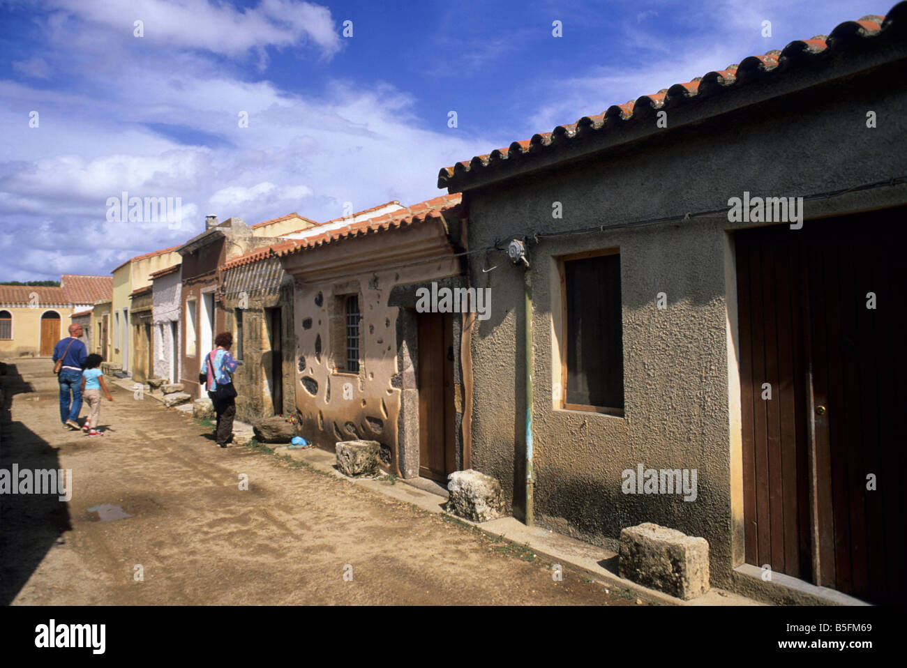 San Salvatore, Sinis, Oristano, Sardinia Italy Stock Photo