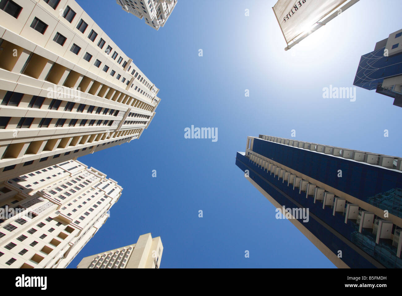 HIGH RISE BUILDINGS IN DUBAI Stock Photo - Alamy