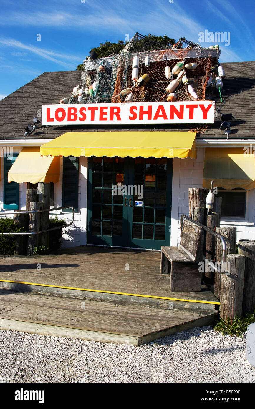 Lobster Shanty Restaurant Eastham Cape Cod Massachusetts USA Stock