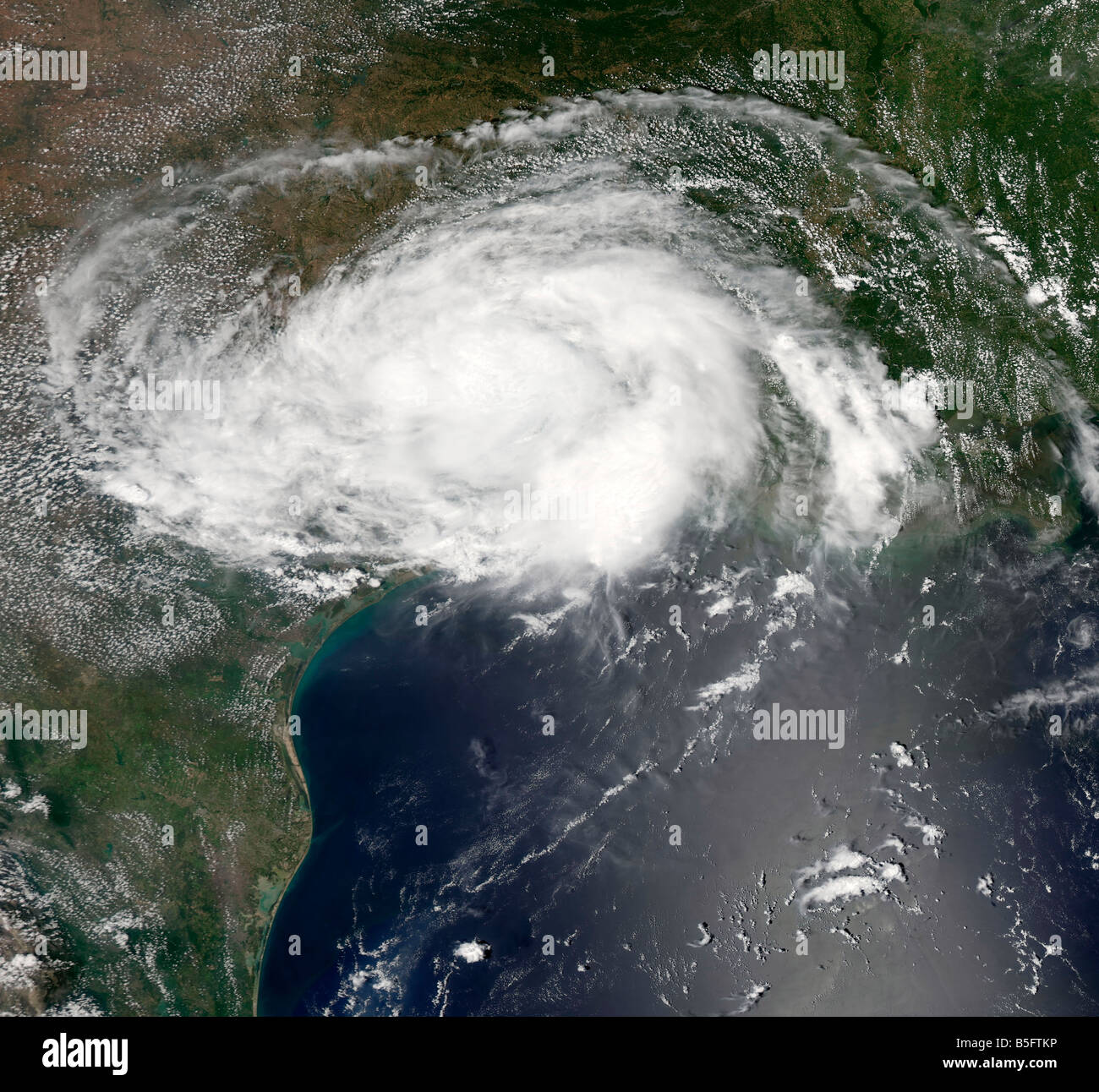 Tropical Storm Edouard Stock Photo Alamy