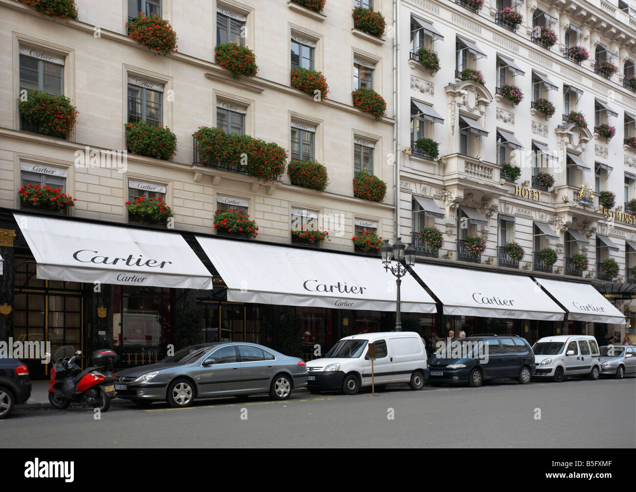 Cartier boutique in Rue de la Paix 