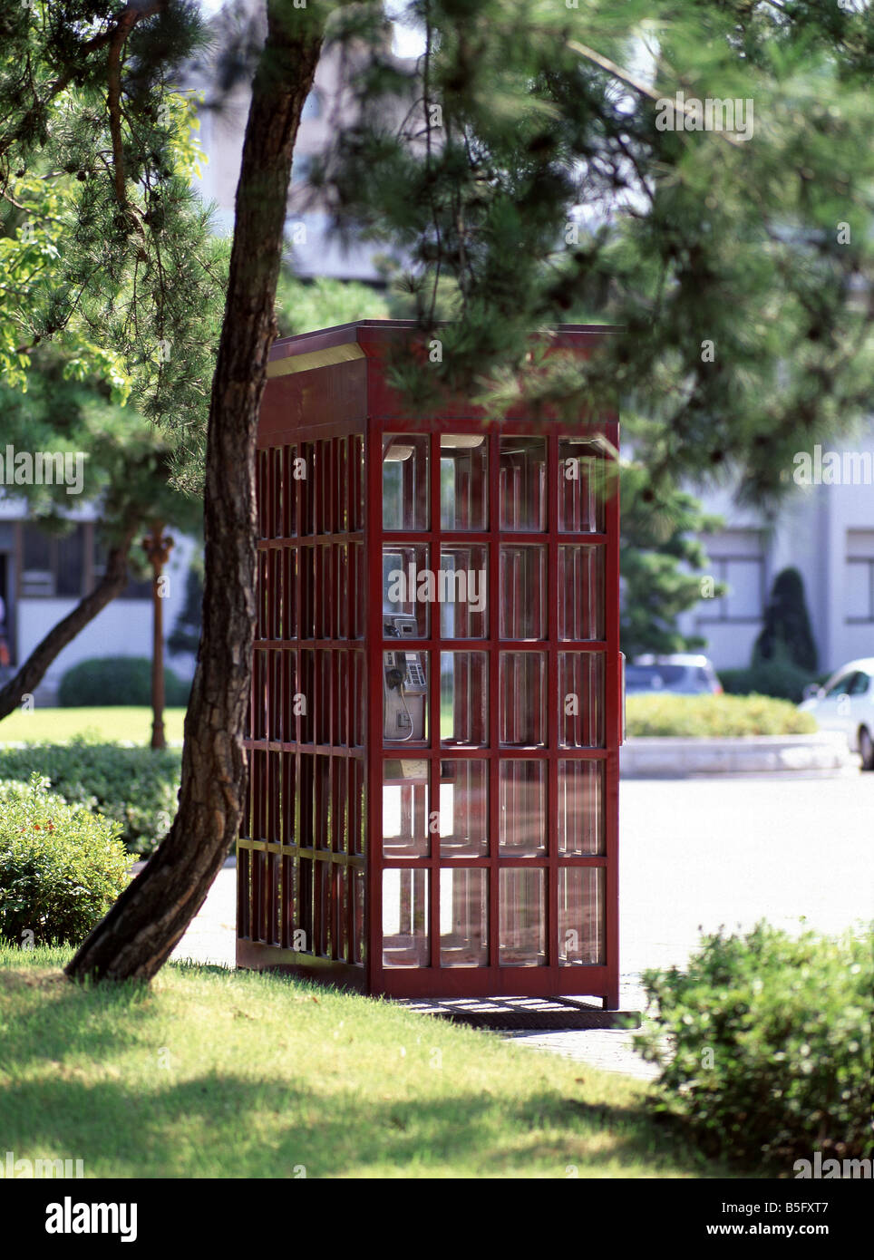 Korean telephone booth hi-res stock photography and images - Alamy