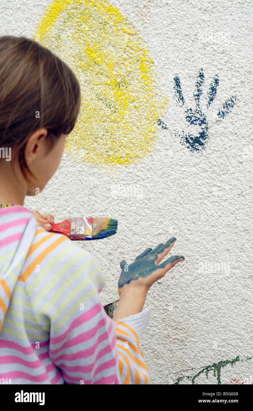 Handprint Child High Resolution Stock Photography and Images Alamy
