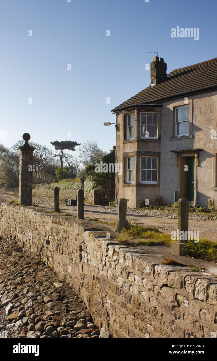 House in Terrace1 at Sunderland aka Sunderland Point Stock Photo Alamy