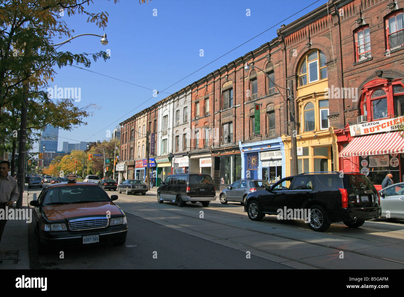 Queen street east toronto ontario hi-res stock photography and images -  Alamy