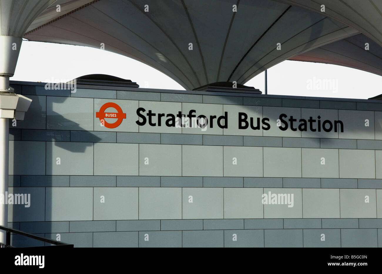 Bus station sign hi-res stock photography and images - Alamy