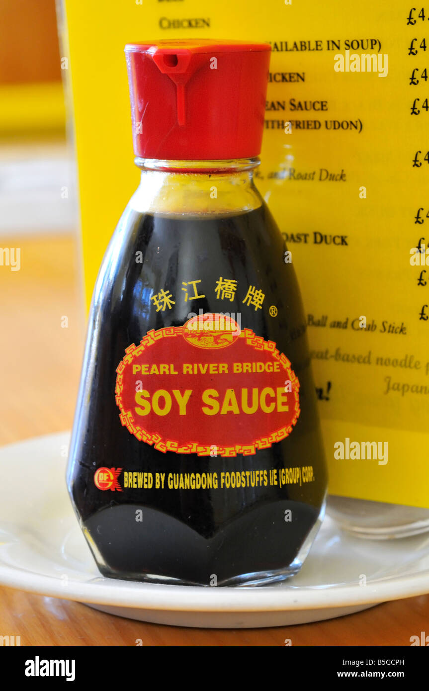 Soy Sauce Bottle Stock Photos & Soy Sauce Bottle Stock Images Alamy