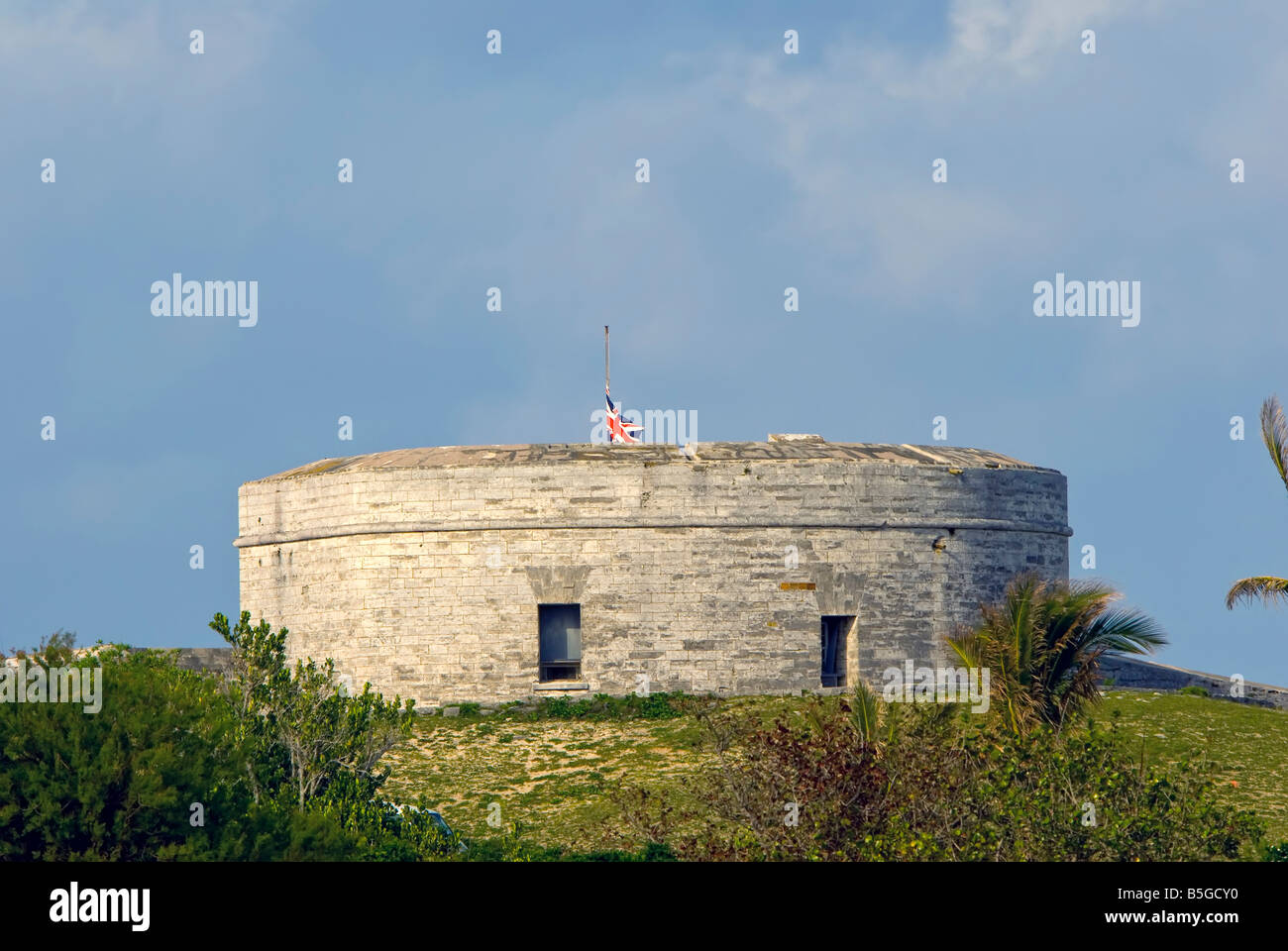 Fort St Catherine st george bermuda historic landmark Stock Photo