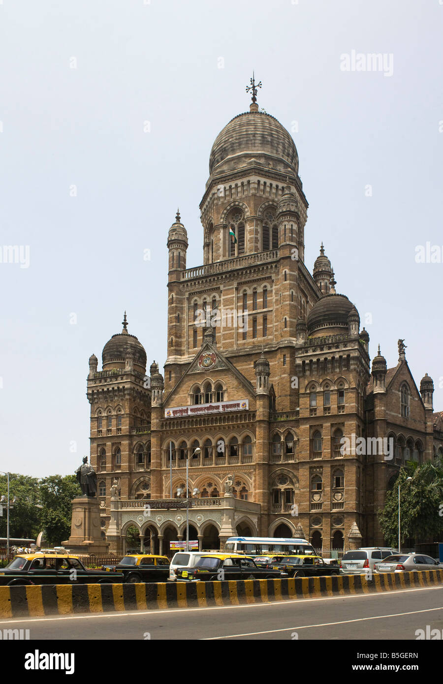 Bombay India Municipal Corporation Stock Photo