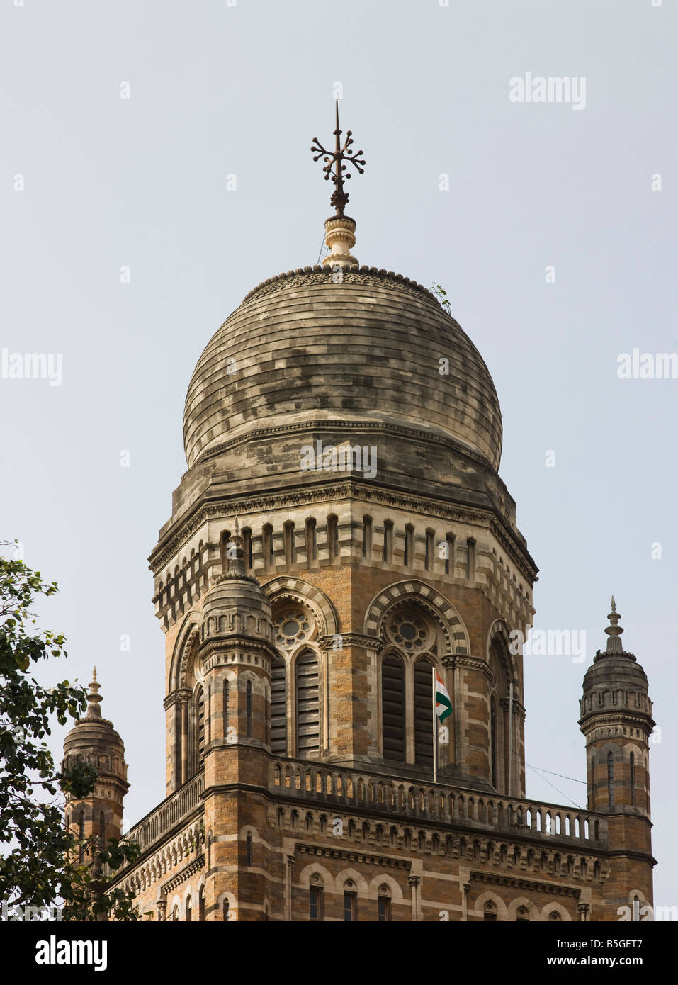 Bombay India Municipal Corporation Stock Photo