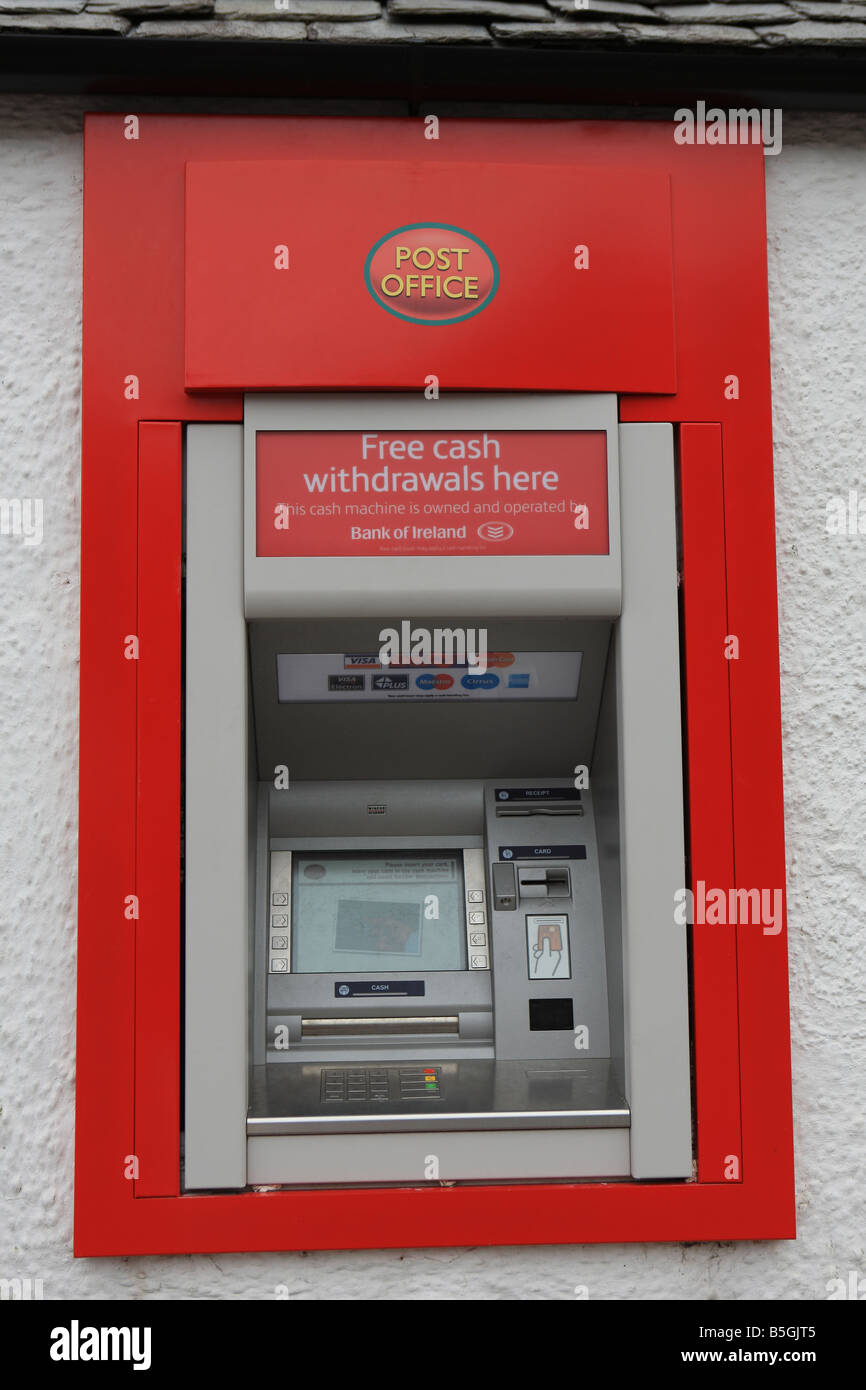 Post Office autoteller Stock Photo Alamy